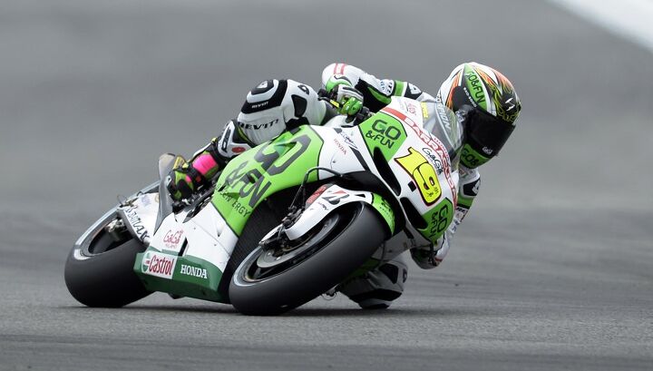 motogp laguna seca 2013 results, Alvaro Bautista was a threat for a podium position at Laguna Seca as opposed to his usual role as a threat to other riders