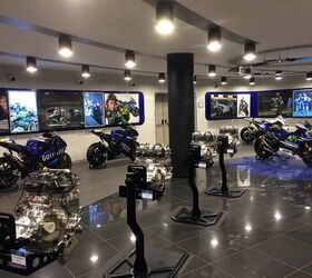 Inside Yamaha's MotoGP Race Shop