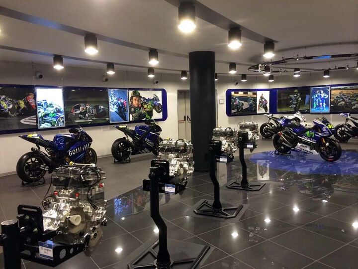 Inside Yamaha's MotoGP Race Shop