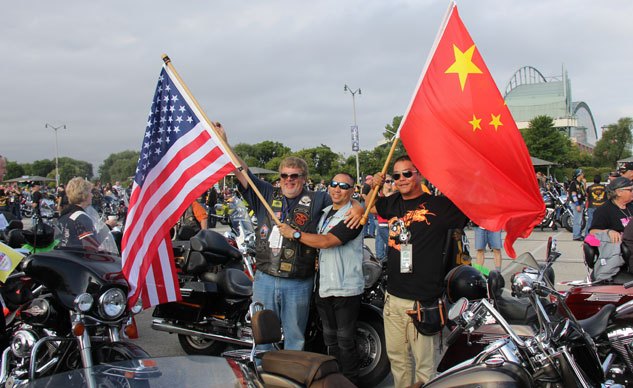 harley davidson homecoming, Riders and enthusiasts literally travelled from all over the globe to attend the festivities