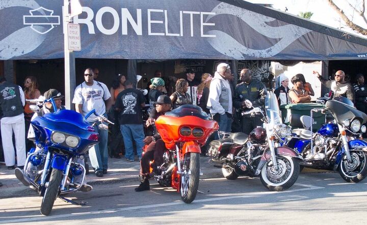 2014 daytona bike week wrap up, Black Bike Week has grown in importance to the point that Harley has a display at the venue