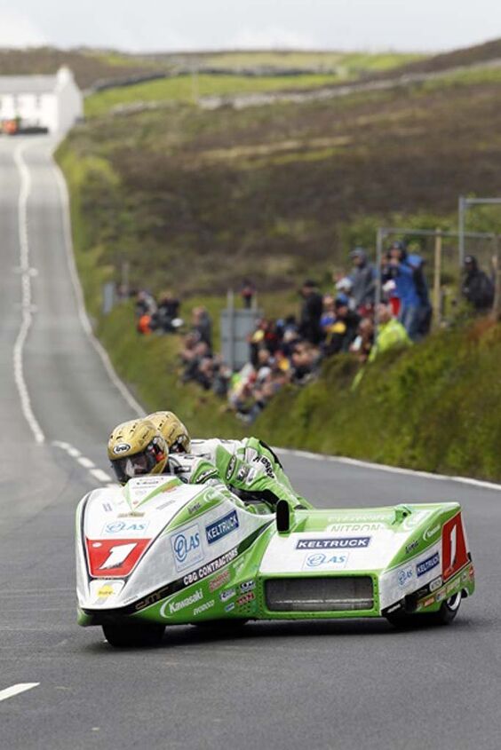 isle of man tt 2014 wrap up, Dave Molyneux is the all time leader in Sidecar TT wins He s got 17 in his career