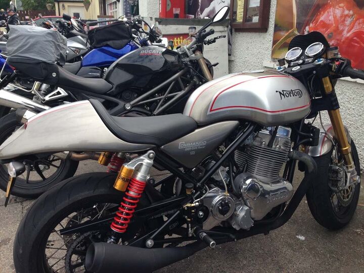 isle of man tt cool and unusual motorcycles, New Norton Commando 951 Caf Racer