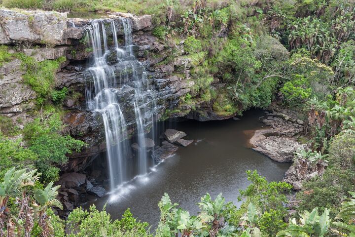 touring south africa by motorcycle, The Magwa Falls