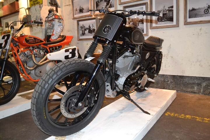 6th annual one motorcycle show, 2005 H D Sportster Pata Negra by Brawny The Speed Merchant