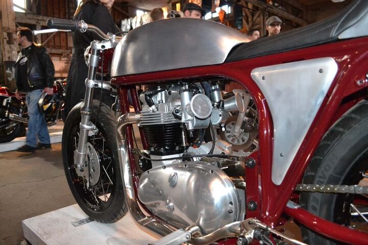 6th annual one motorcycle show, 59 Triumph Triton by The Gas Box