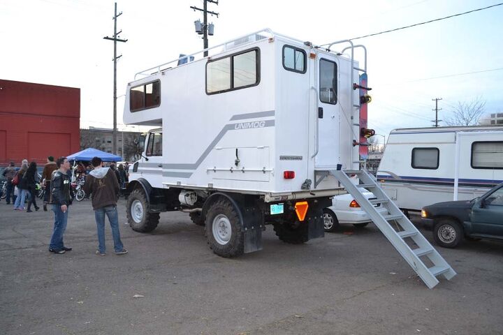 6th annual one motorcycle show, Even custom campers appeared at the show