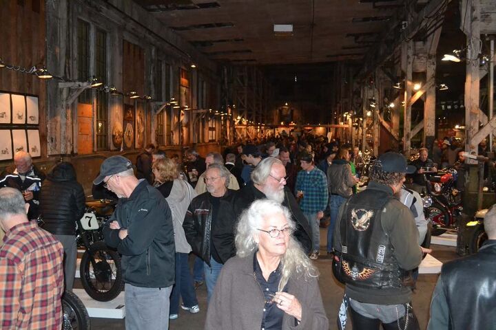 6th annual one motorcycle show, It s a packed house folks