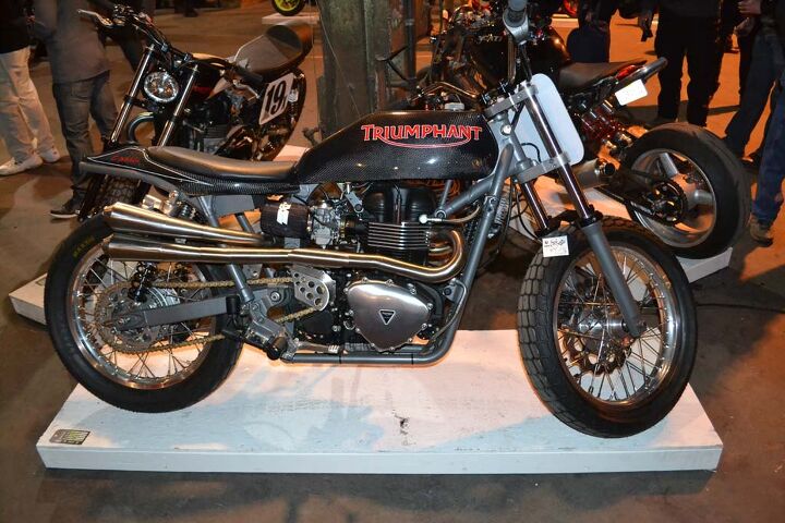 6th annual one motorcycle show, 04 Thruxton Triumph by British Customs
