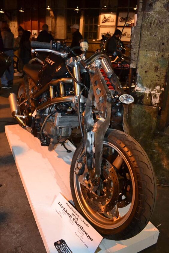 6th annual one motorcycle show, A complex and beautiful Ducati