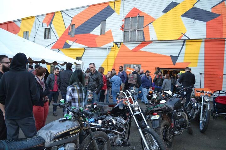 6th annual one motorcycle show, A truly great space with a perfect vibe for the show