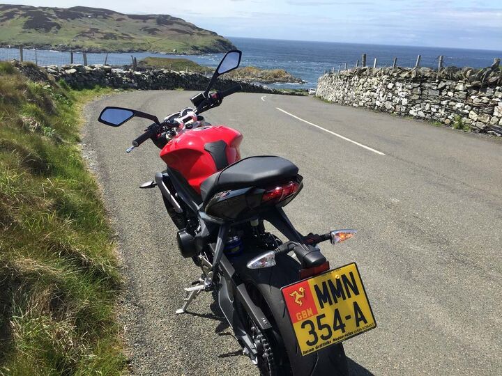 out and about on the isle of man, The road to the Sound