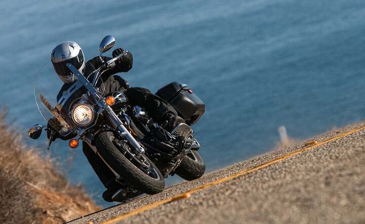 2016 kawasaki vulcan 900 classic lt vs star v star 950 tourer comparo, The Star had more grunt around town but the lack of a sixth gear was conspicuous on the freeway Note the mild lean angle at which the floorboard touches down
