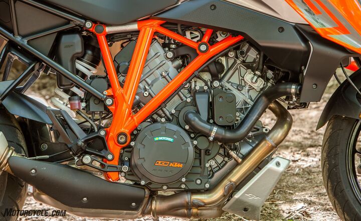 bmw s1000xr vs ktm 1290 super duke gt vs mv agusta turismo veloce, Absolute power corrupts absolutely Such is the case with KTM s 1301cc V Twin No matter what application KTM puts this LC8 engine into it hits a homerun
