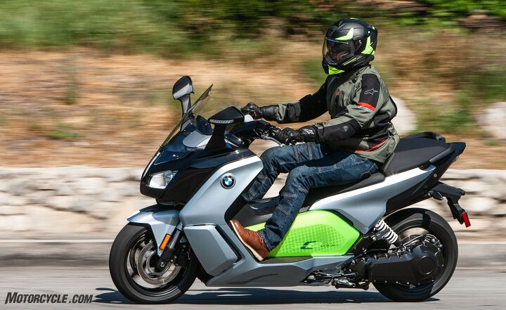 what s the range of an electric motorcycle, The BMW C Evolution like many electric motorcycles has a variety of ride modes to choose from For maximum fun be prepared to sacrifice some mileage