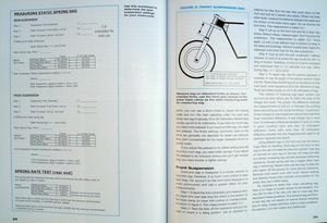 church of mo better living through motorcycling, This worksheet makes suspension setup understandable