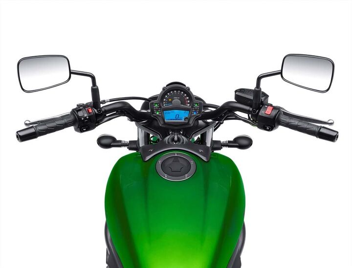 2015 kawasaki vulcan s first ride review female perspective, Now picture the grips an inch closer to you You can have that if you like