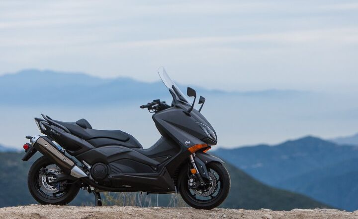 2015 yamaha tmax review, You can have the 2015 Yamaha TMAX in any color you want as long as it s black