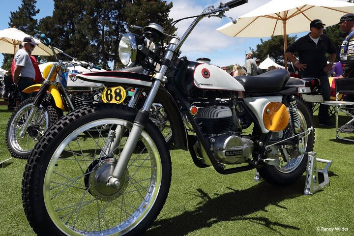the eighth annual quail motorcycle gathering, 1969 Bultaco El Montadero winner of the Other European class