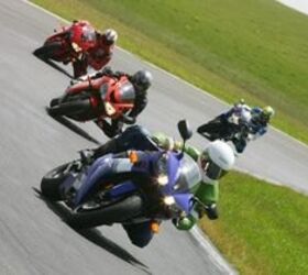 church of mo 2005 open supersport shootout, The R1 gives you confidence before during and after the apex