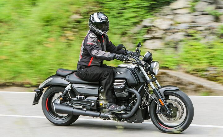 2016 moto guzzi audace first ride review, The Audace looks the part of a performance cruiser
