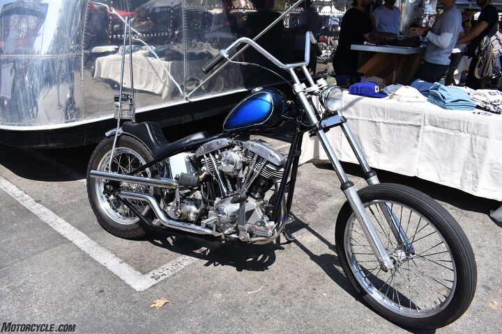 2017 venice vintage motorcycle rally report, A clean Cone Shovel