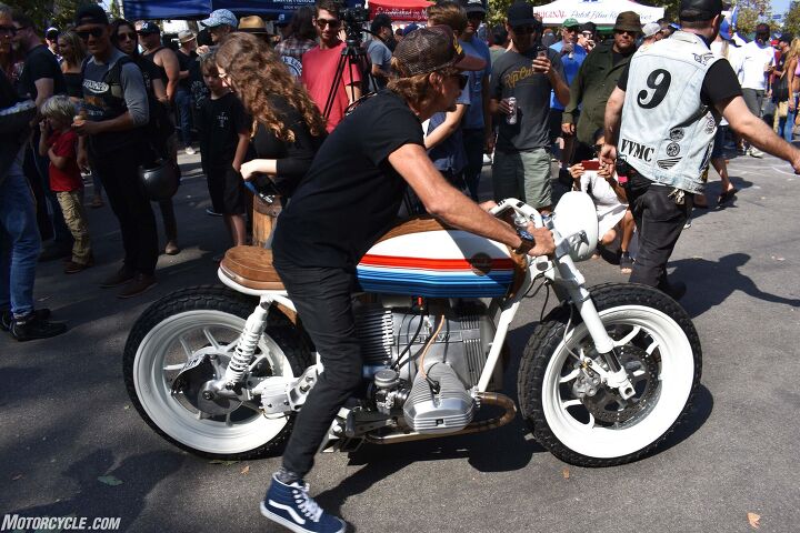 2017 venice vintage motorcycle rally report, Best Custom 1979 BMW R80 owned by Jeremy Hutch
