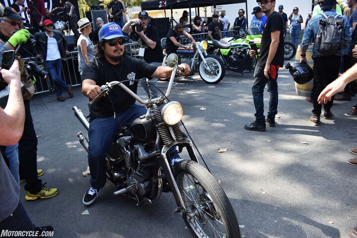 2017 venice vintage motorcycle rally report, Best Chopper 1940 Harley Davidson Knucklehead owned by Danny from Whittier CA