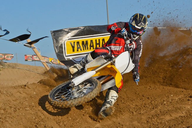 2016 yamaha yz250f review, After a couple sessions with the stock tuned engine Yamaha remapped our test bike s motor using its accessory GYT Power Tuner Test rider Ryan Abbatoye noted that the remapped engine is a lot more exciting to ride as it pulls harder through the middle and can hold a gear longer on the top end