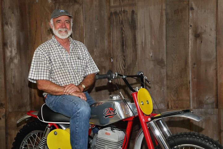 sneak peek robb talbott s moto museum, Business owner vintner and motorcycle nut Robb Talbott on his 1964 DOT scrambler Somewhere along the way motorcycles developed into art objects for me These bikes take your heart So why not devote a museum to that