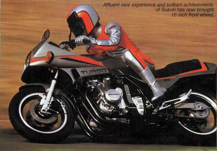 1980s turbo bikes shootout, Suzuki XN85 the official bike of the Mighty Morphin Power Rangers
