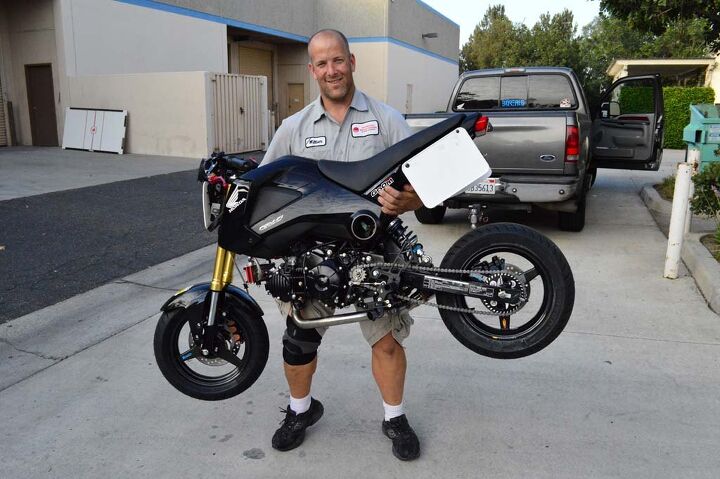 building a honda grom roadracer, This is what you can do with a 187 pound motorcycle Now it s time to go race it for 24 hours