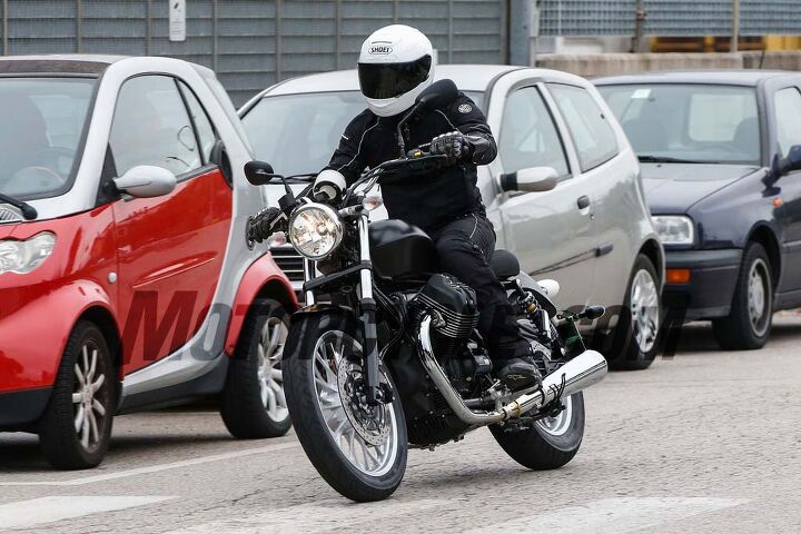 2016 Moto Guzzi V7 Variants - Spy Photos