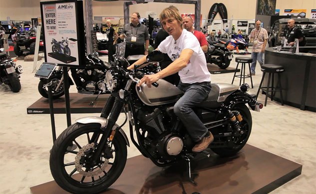 evans off camber i love motorcycle trade shows, Yes it s work but covering motorcycle trade shows is also a ton of fun