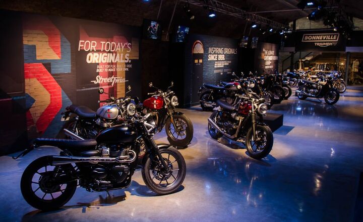 triumph announces three new engine configurations and five all new models for 2016, Five new Bonneville models plus Inspiration Kit examples means lots of eye candy for you and me