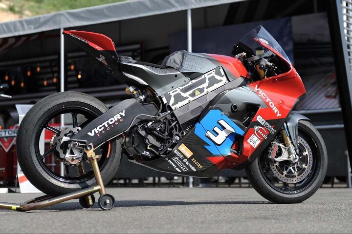 victory isle of man tt zero racebike test, Hey Victory throw some lights and mirrors on this thing
