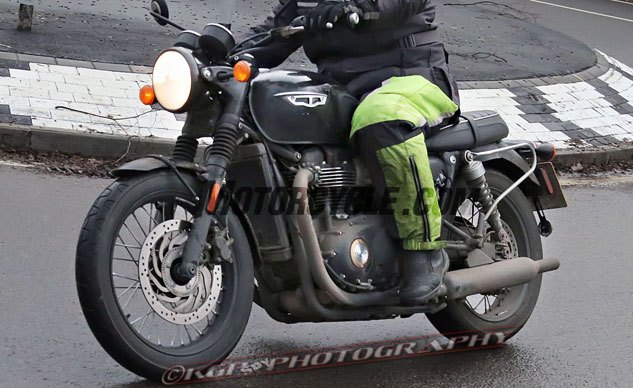 2017 Triumph Bonneville T100 and Street Cup Outed by CARB and EPA