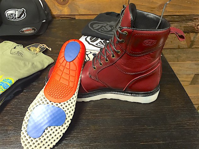 roland sands design gets technical, The multi density insole is removeable for easy replacement