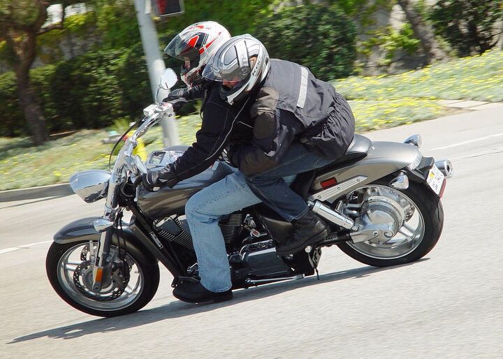 church of mo 2005 honda vtx1800f, Dealer installed accessories include a small hairy man who clings to your back