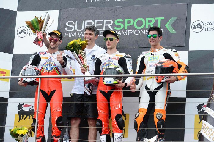 whatever a heartwarming italian immigrant success story for the 21st century, In the WSS 2015 opener in Australia the year after Jules Cluzel broke MV s 37 year drought MV finished 1 2 with Cluzel again and Lorenzo Zanetti left This past weekend Cluzel led the season opening WSS race before crashing Dang