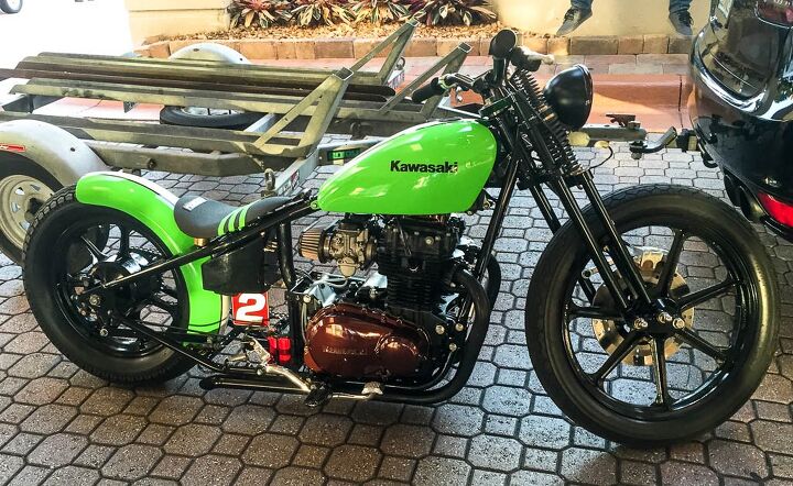 75th daytona bike week wrap up, You never know when you ll bump into a cool custom at Bike Week even when walking bleary eyed out the hotel entrance in search of eggs bacon and grits