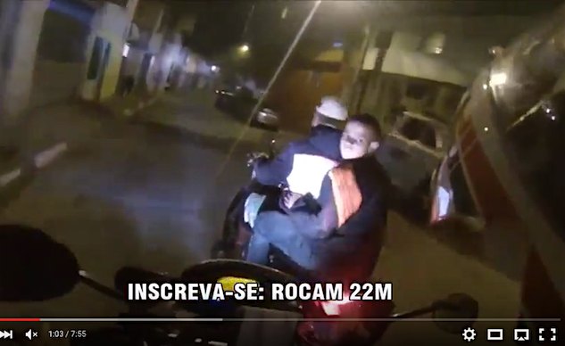 so paulo r o c a m police chase video