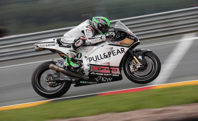 interview with pull and bear aspar team motogp rider eugene laverty