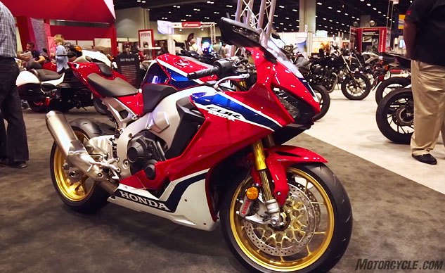 2017 Honda CBR1000RR SP and SP2 Video from AIMExpo