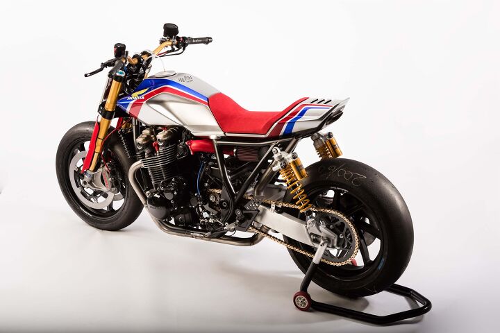 honda cb1100tr flat tracker concept, It s swell but that big K N filter under the seat might have a tough time passing Euro4