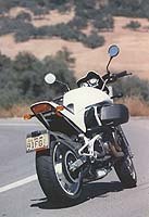 church of mo 1997 open bikini shootout, An S3 gas tank and 2 0 inch narrower bars give the White Lightning its distinctive looks