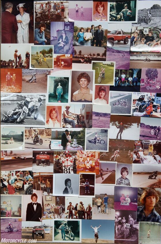 mo interview catching up with racer doug chandler, You have to search hard to find evidence of Chandler s career on his old bulletin board and he d just as soon keep it that way Just inside the front door is this collage of yellowing photos there s Doug on a minibike Doug as a teenager sliding around a dirt track at improbable speeds Doug graduating from high school