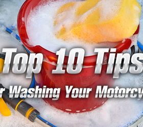 Top 10 Tips For Washing Your Motorcycle