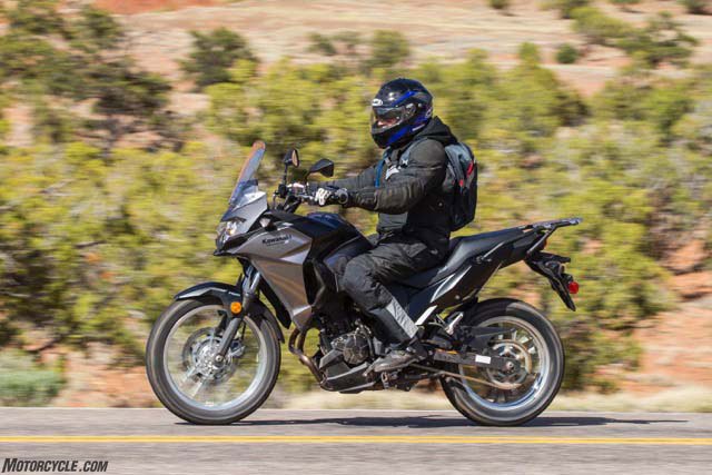 2017 kawasaki versys x 300 abs review, For it being the littlest Versys it looks like there s still plenty of room for a passenger A tall seat option gives another inch of legroom I never felt like I needed