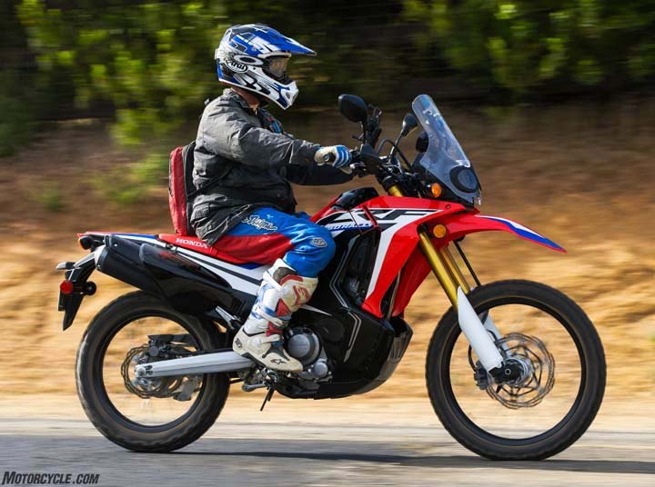 2017 honda crf250l rally review first ride, Both the CRF250L Rally and the CRF250L deliver all day riding comfort although we prefer the Rally for its extra wind protection